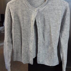 Grey Cardigan (size 6)